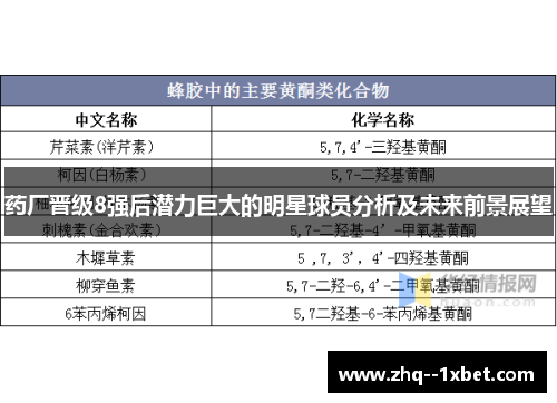 药厂晋级8强后潜力巨大的明星球员分析及未来前景展望